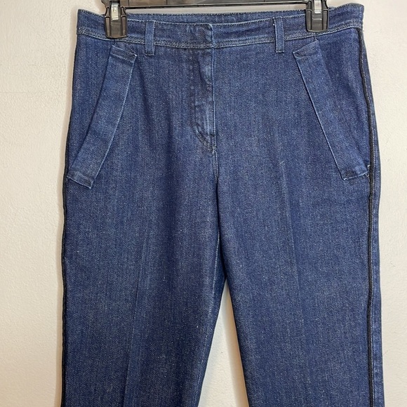 No21‎ Numero Ventuno | Dark Wash Ventuno Ankle Jeans Piping Details Size 26 - Picture 2 of 10